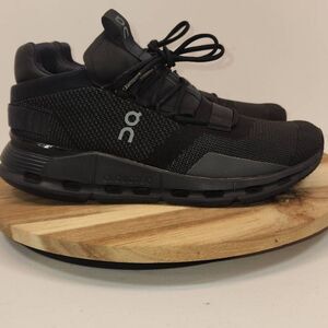 On Cloudnova Women's Sneakers All Black Size 10